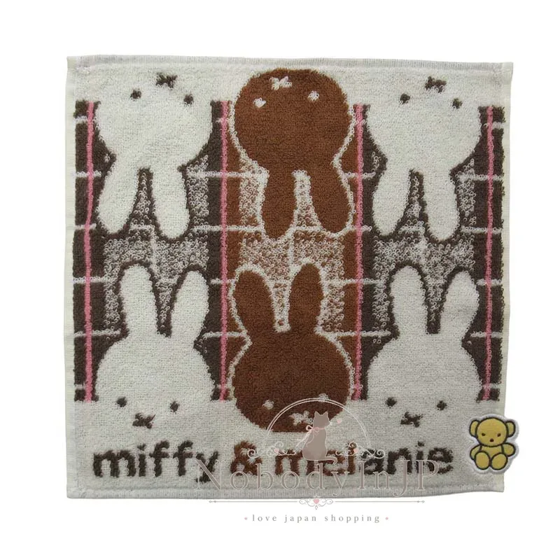 Miffy米菲兔&melanie迷你方你方巾 特價