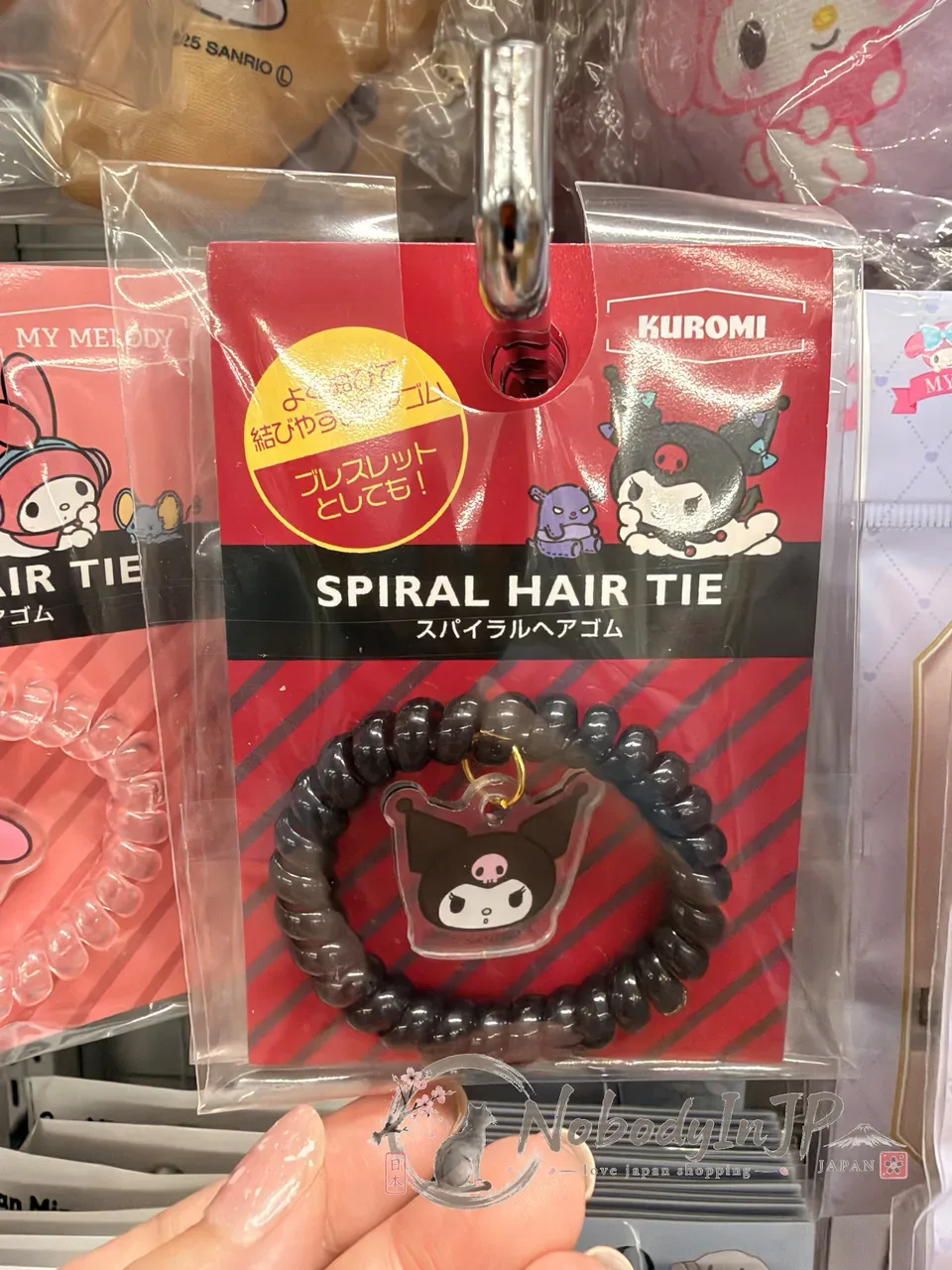 DAISO x Sanrio聯名卷繩墜飾髮圈