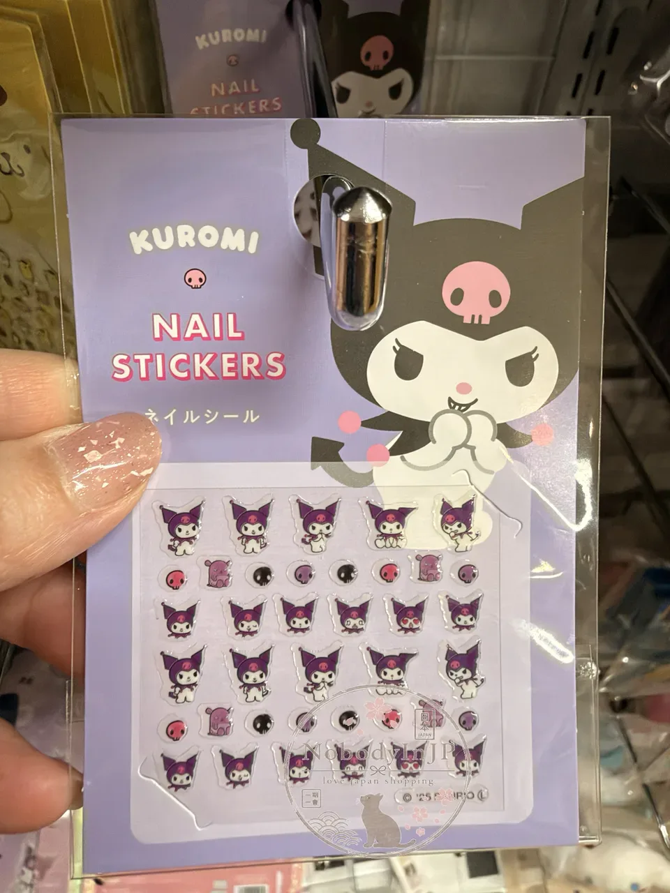 DAISO x Sanrio聯名指甲貼