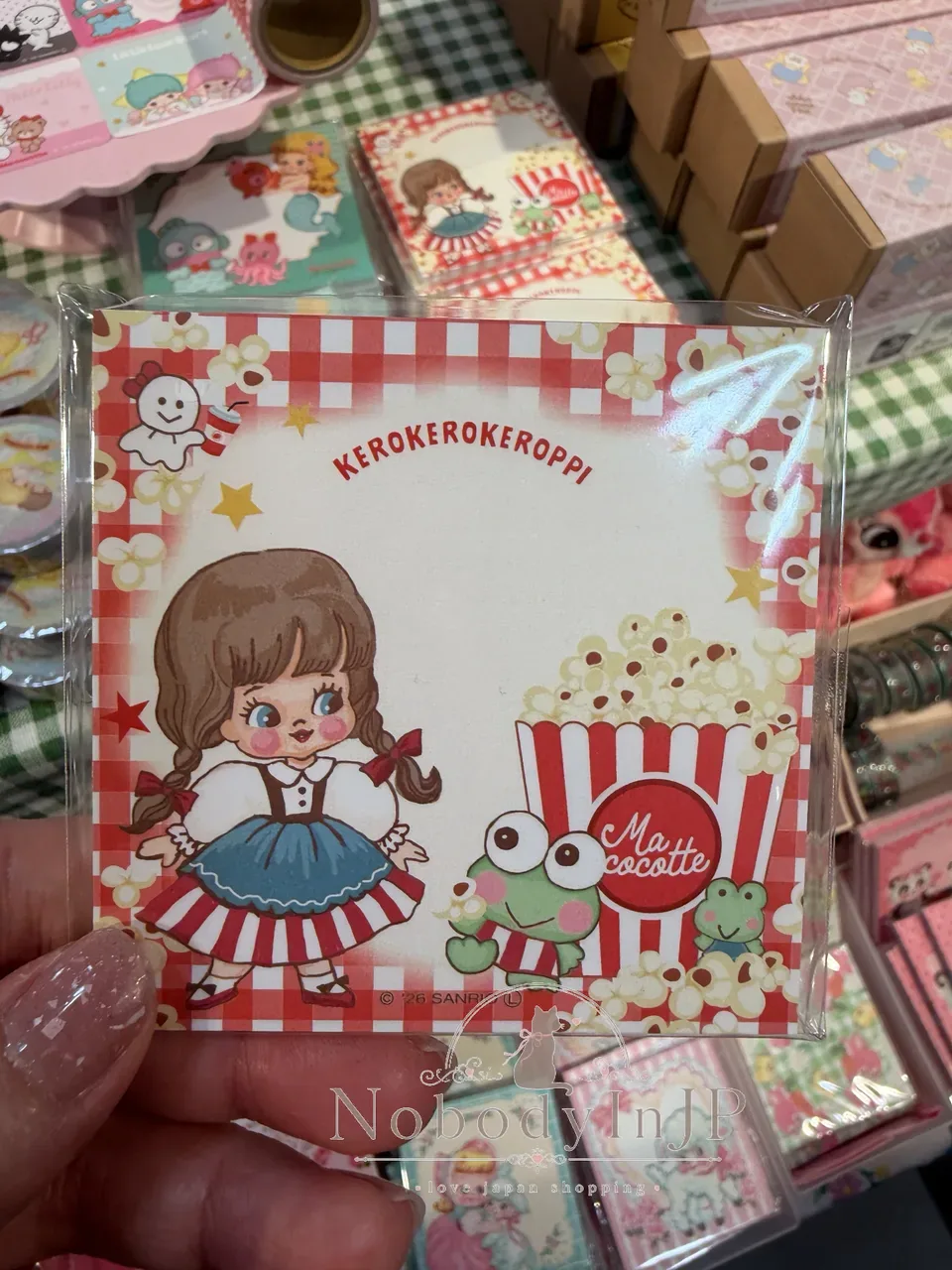 Sanrio伊勢丹期間限定展Ma cocotte方形memo本