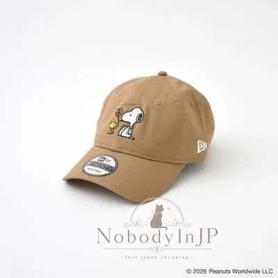 銀座三越SNOOPY期間限定展NEWERA聯名刺繡棒球帽