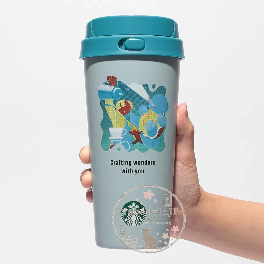 Starbucks x 寶可夢聯名473ml不鏽鋼保冰隨行杯