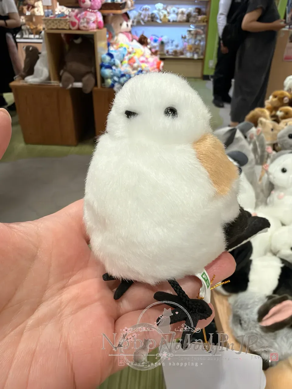 吉德掌上鳥類絨毛娃娃