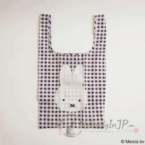 Miffy米菲兔BRUNA CHECHECK 系列折疊購物袋 特價