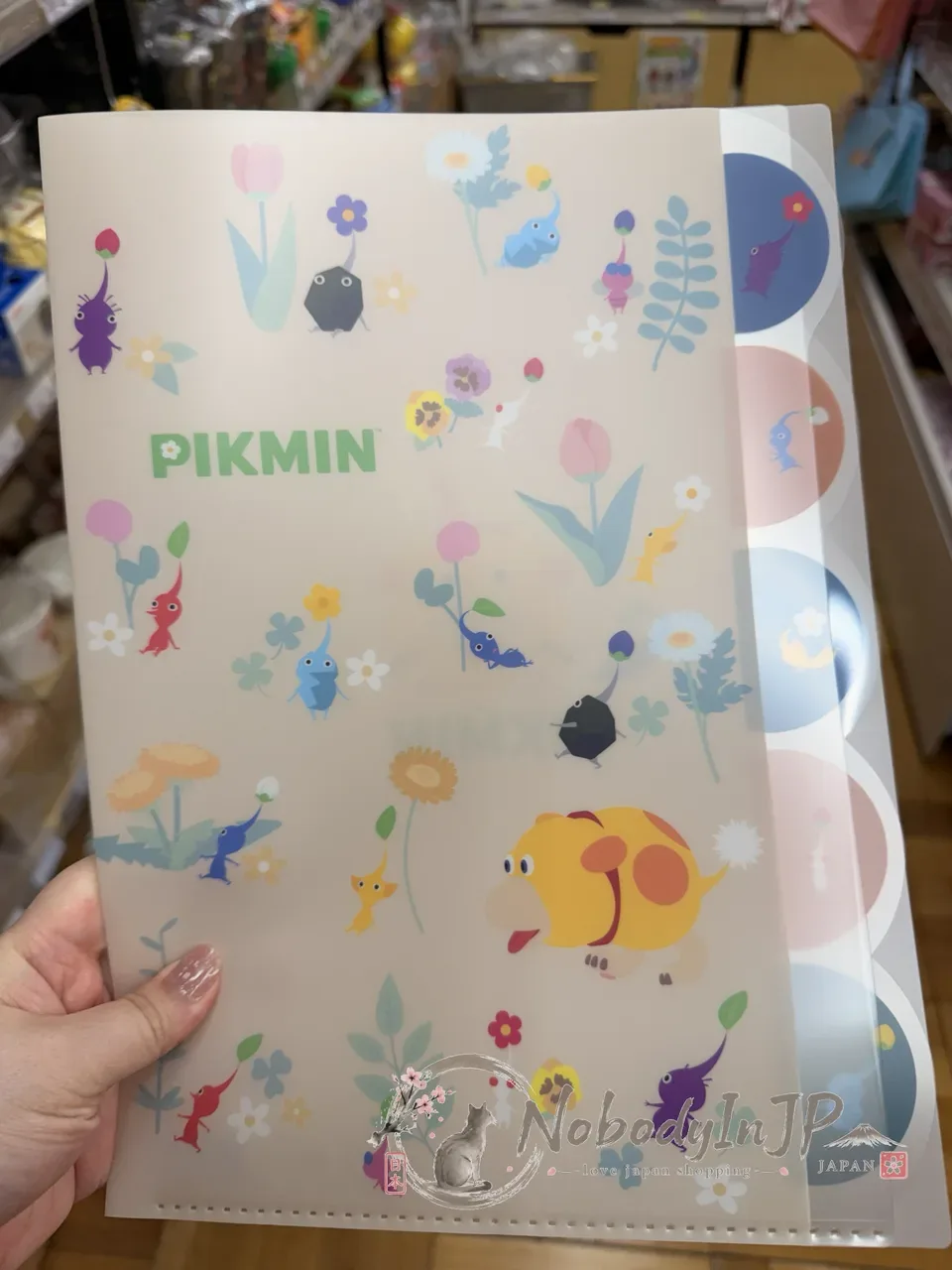 任天堂皮克敏PIKMIN五分頁A4資料夾 特價