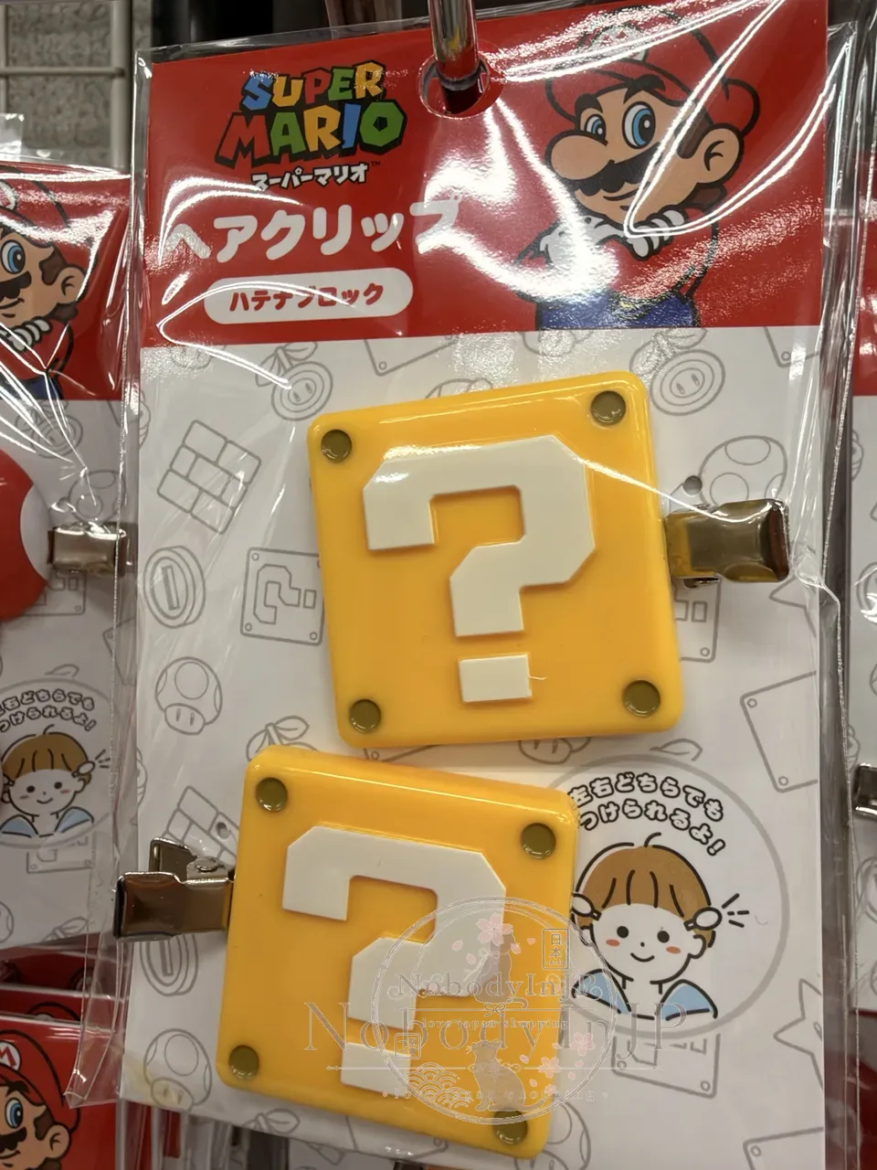 任天堂瑪利歐2入瀏海夾組 特價