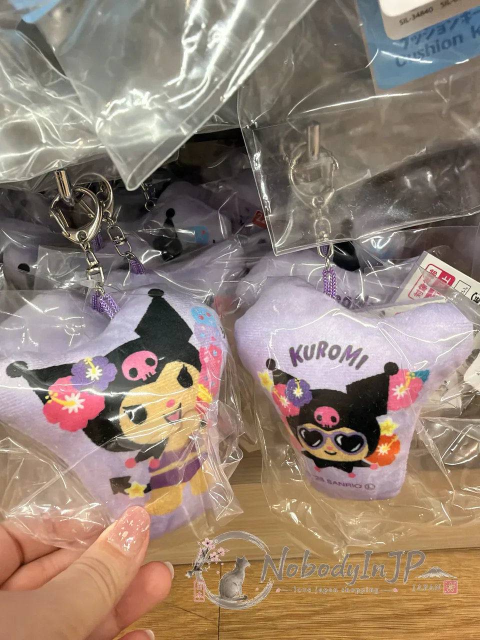 DAISO x Sanrio聯名絨毛吊飾