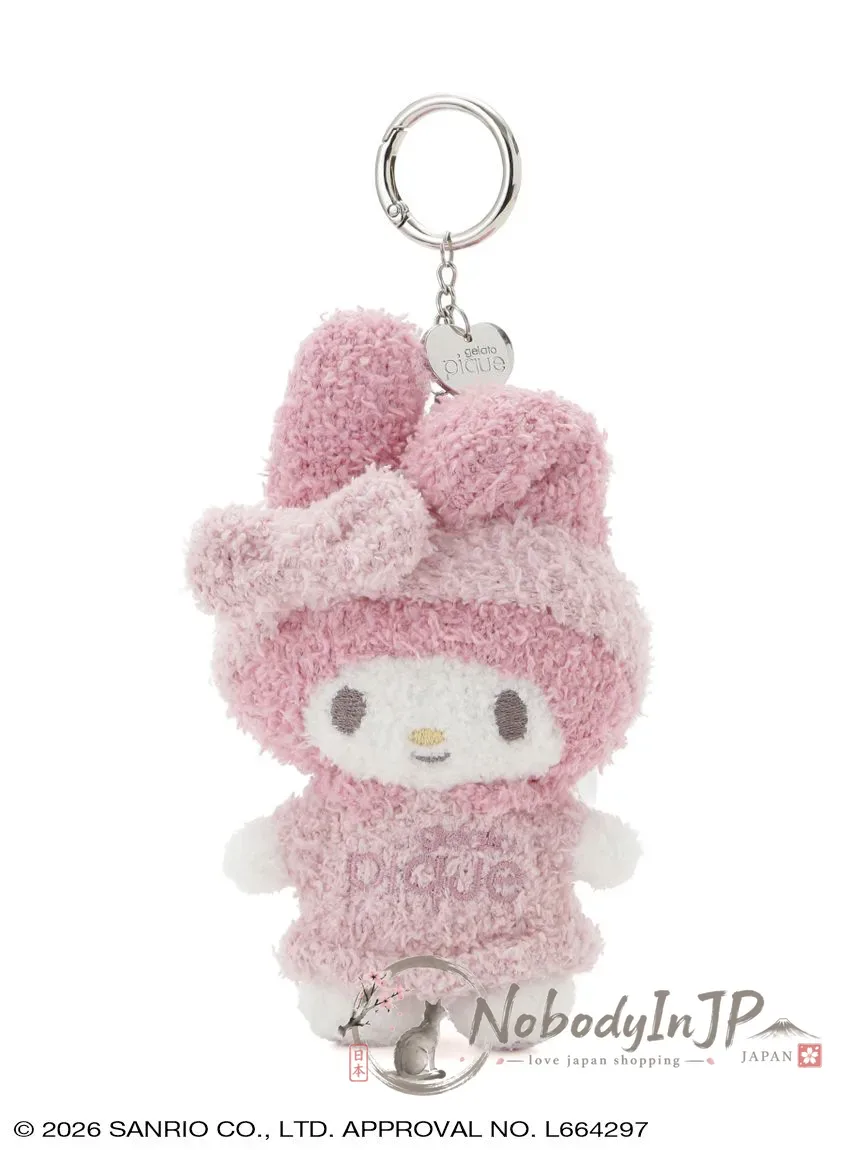 Sanrio houses x gelato pique聯名絨毛吊飾