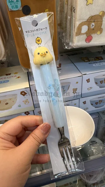 San-X 懶熊立體公仔造型餐具