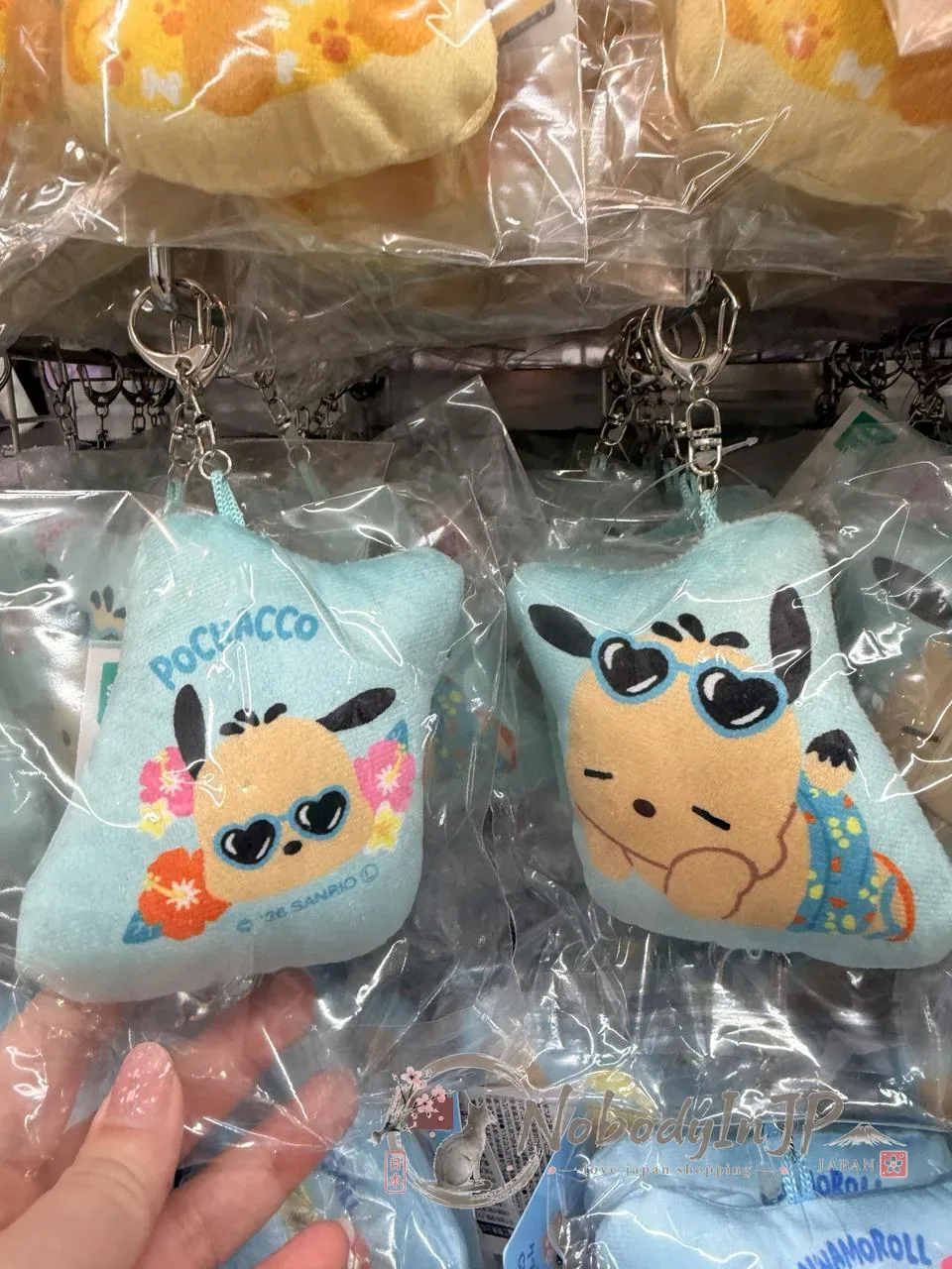 DAISO x Sanrio聯名絨毛吊飾