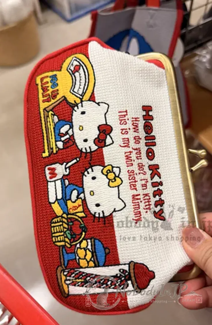 Sanrio華麗刺繡口金收納包 特價