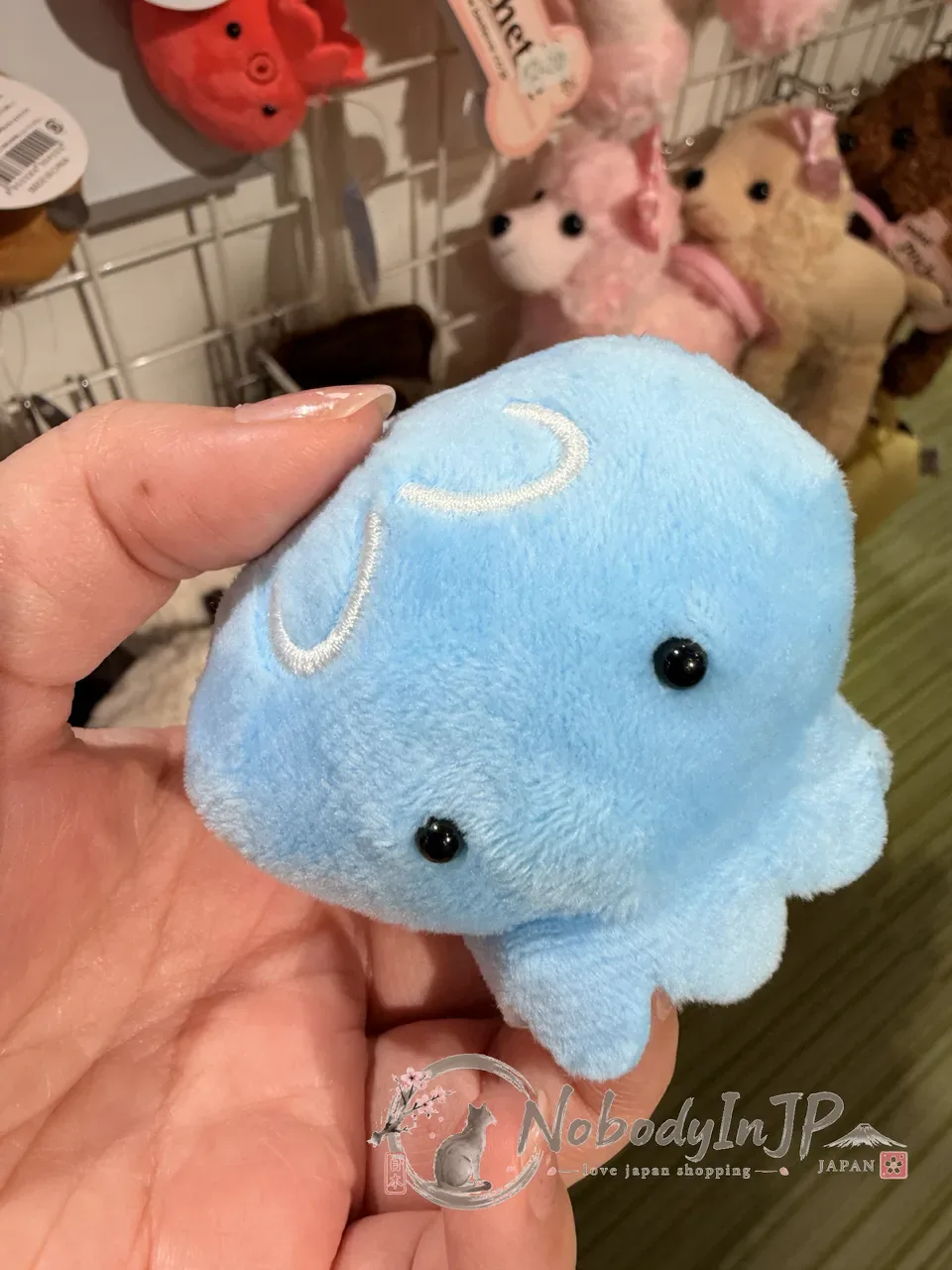 可愛動物絨毛磁鐵