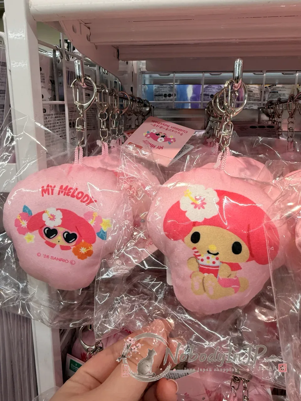 DAISO x Sanrio聯名絨毛吊飾