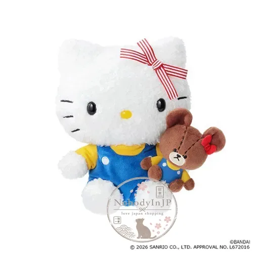 Sanrio Kitty x 小熊學校聯名絨毛娃娃 特價