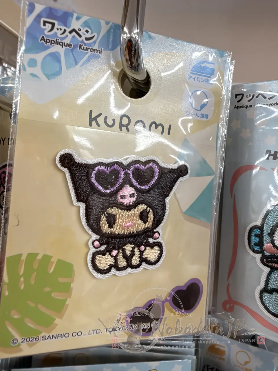 DAISO X Sanrio可直貼燙布貼