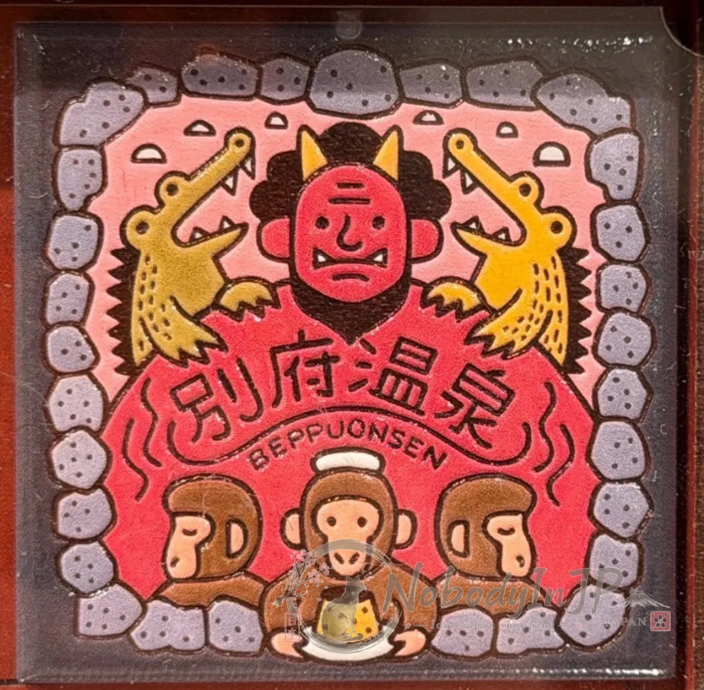 Penon美濃燒地區限定陶瓷磚磁鐵