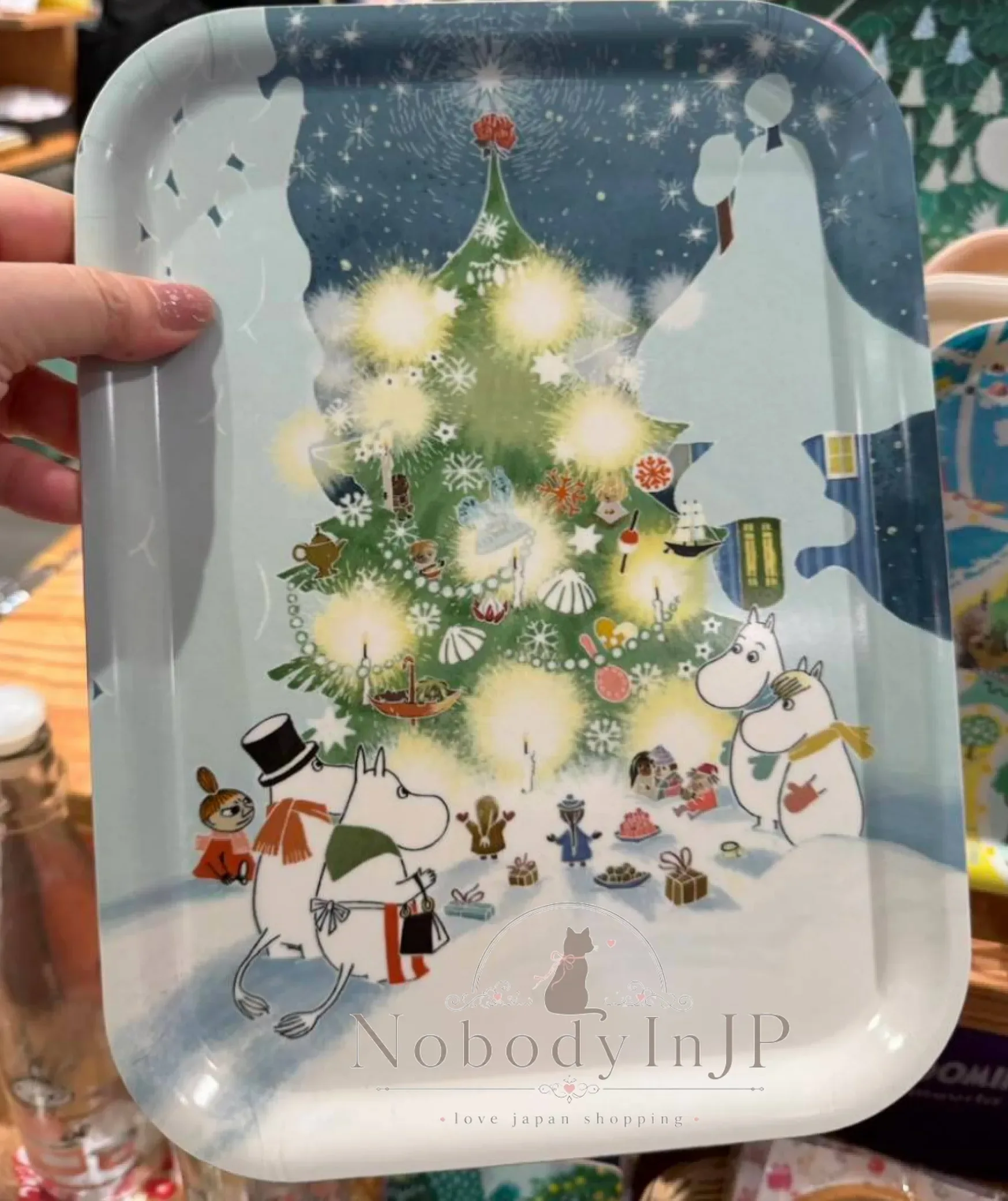 Moomin嚕嚕米Muurla芬蘭樺木托盤