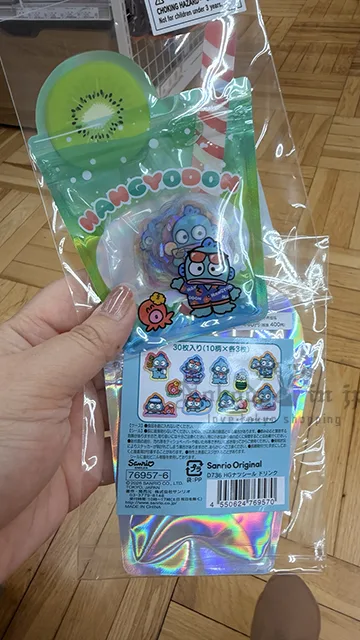 Sanrio 30枚入透明貼紙組