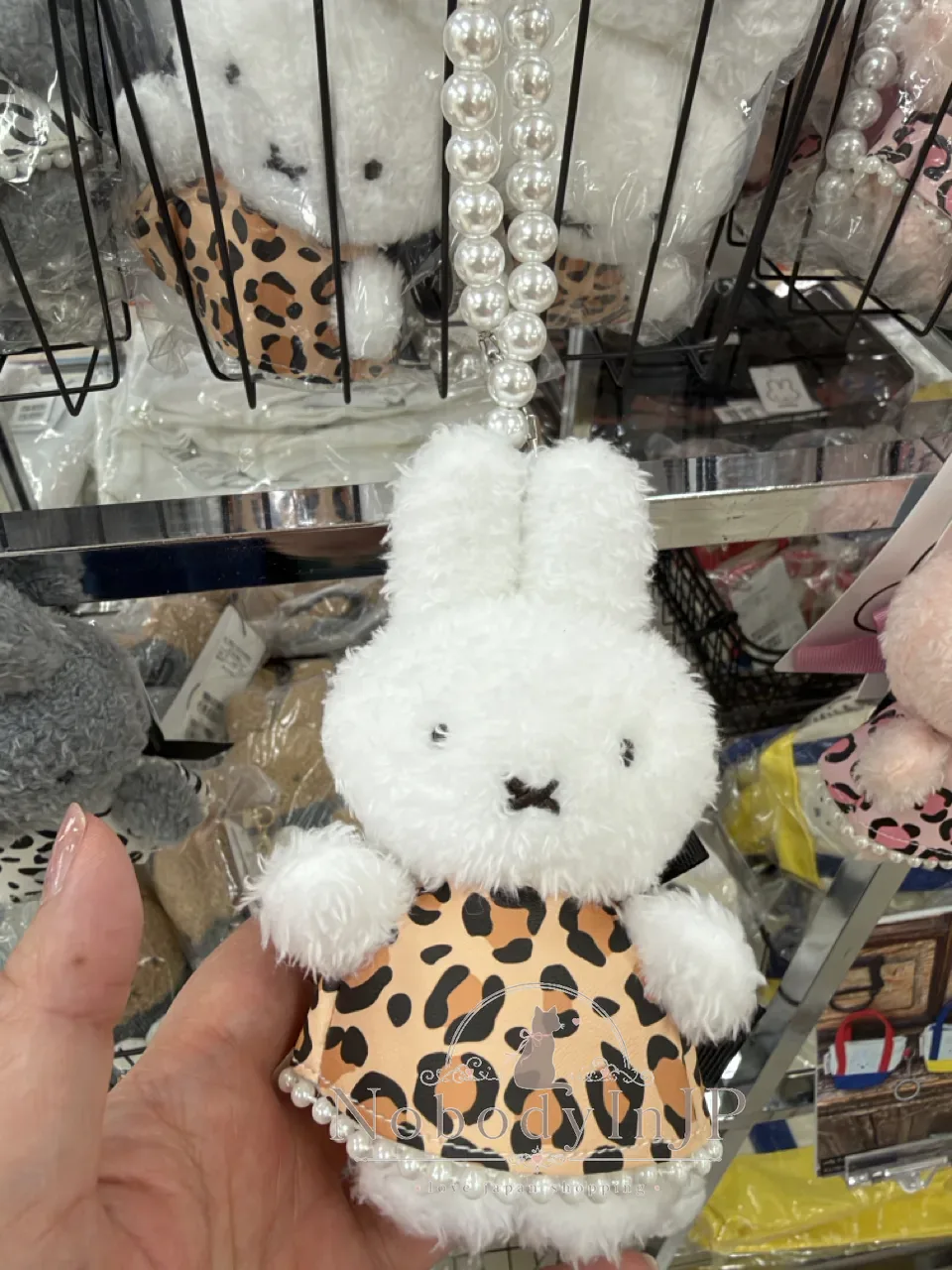 Miffy米菲兔期間限定展MIIA聯名絨毛吊飾