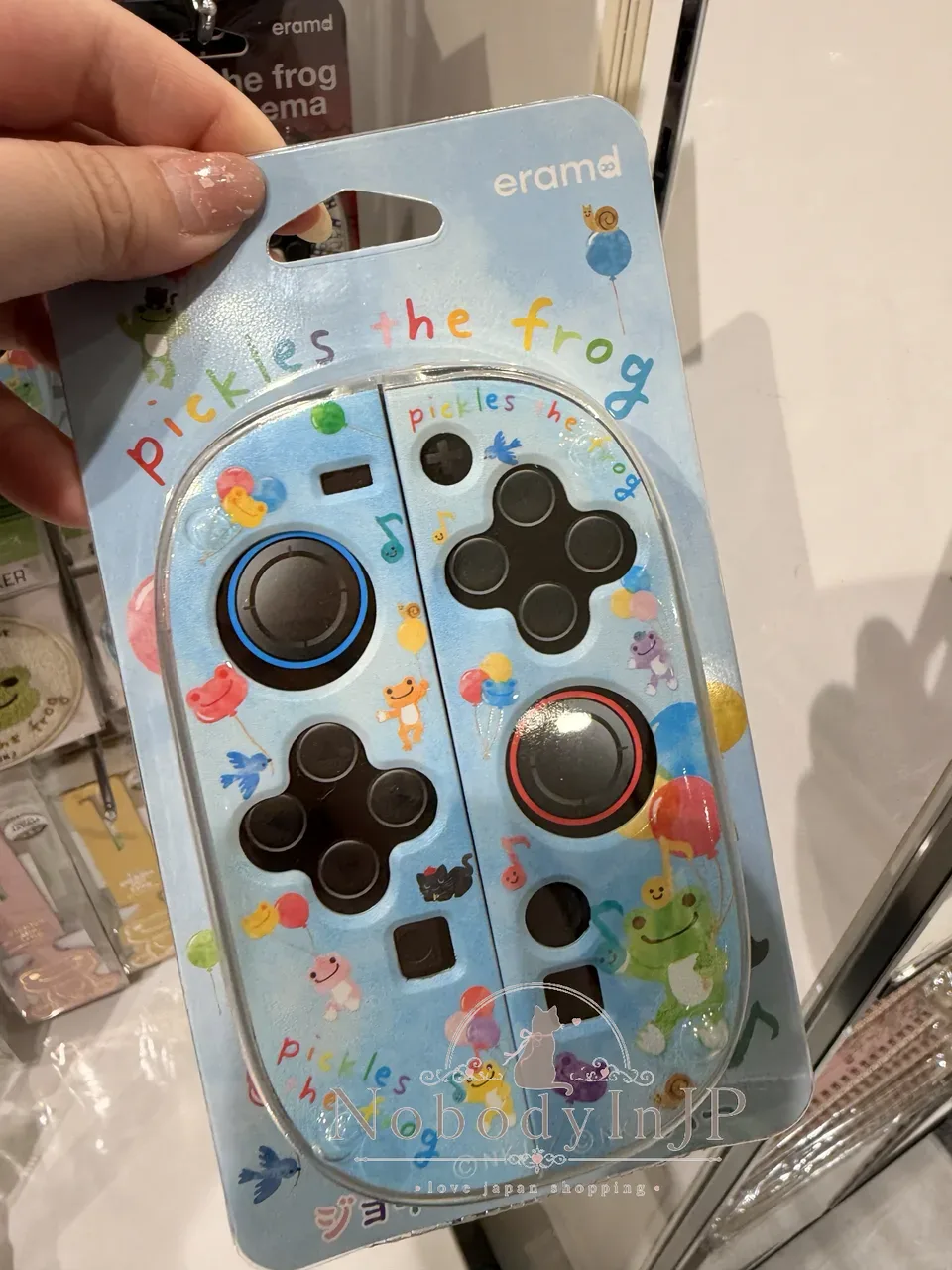 萌蛙匹克青蛙Nintendo Switch 2 Joy- Con手把用TPU軟質保護套