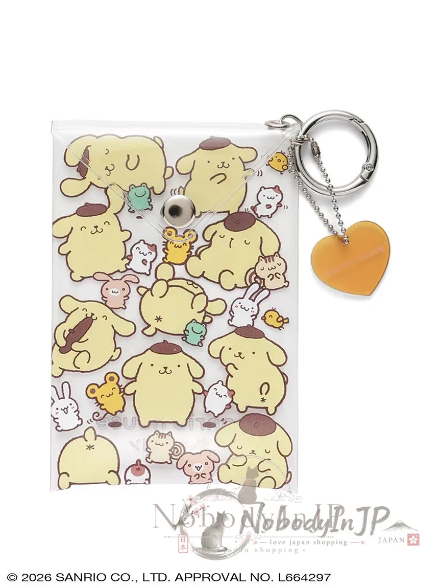 Sanrio houses PVC透明滿版登山扣掛包