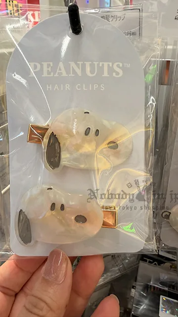 Snoopy史努比2入造型鴨嘴髮夾