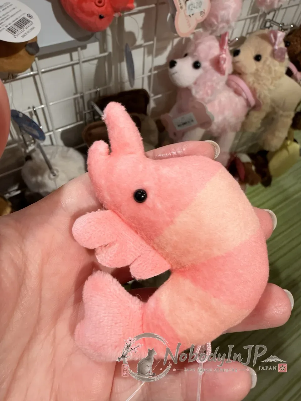 可愛動物絨毛磁鐵