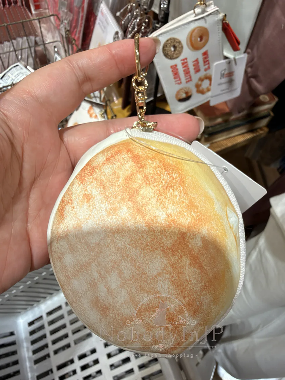 Afternoon Tea x Mister Donut 聯名合皮零錢掛包