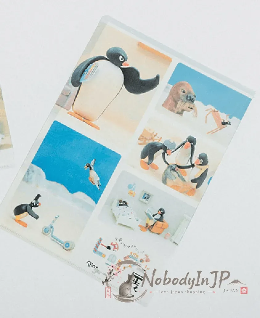 PINGU不僅僅是可愛期間限定展A4資料夾