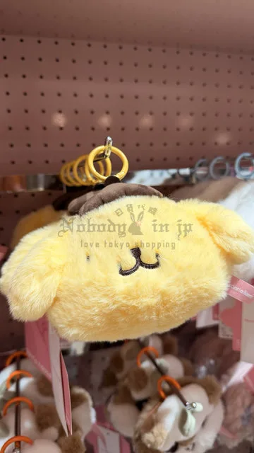 Sanrio house大頭絨毛登山扣掛包