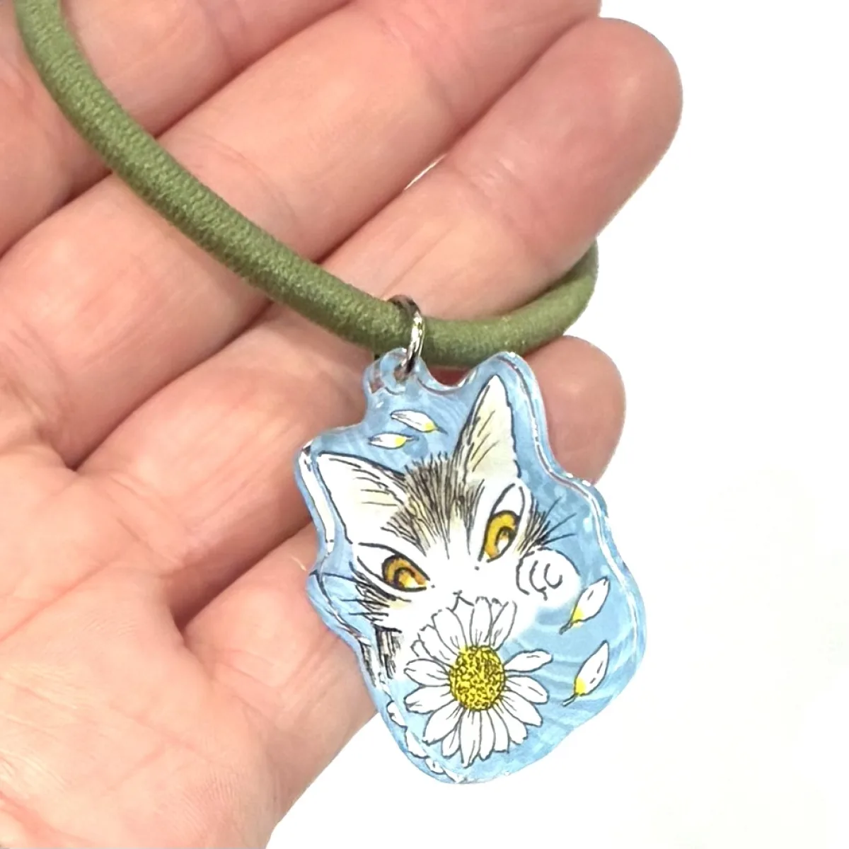 瓦奇菲爾德達洋壓克力吊飾髮圈