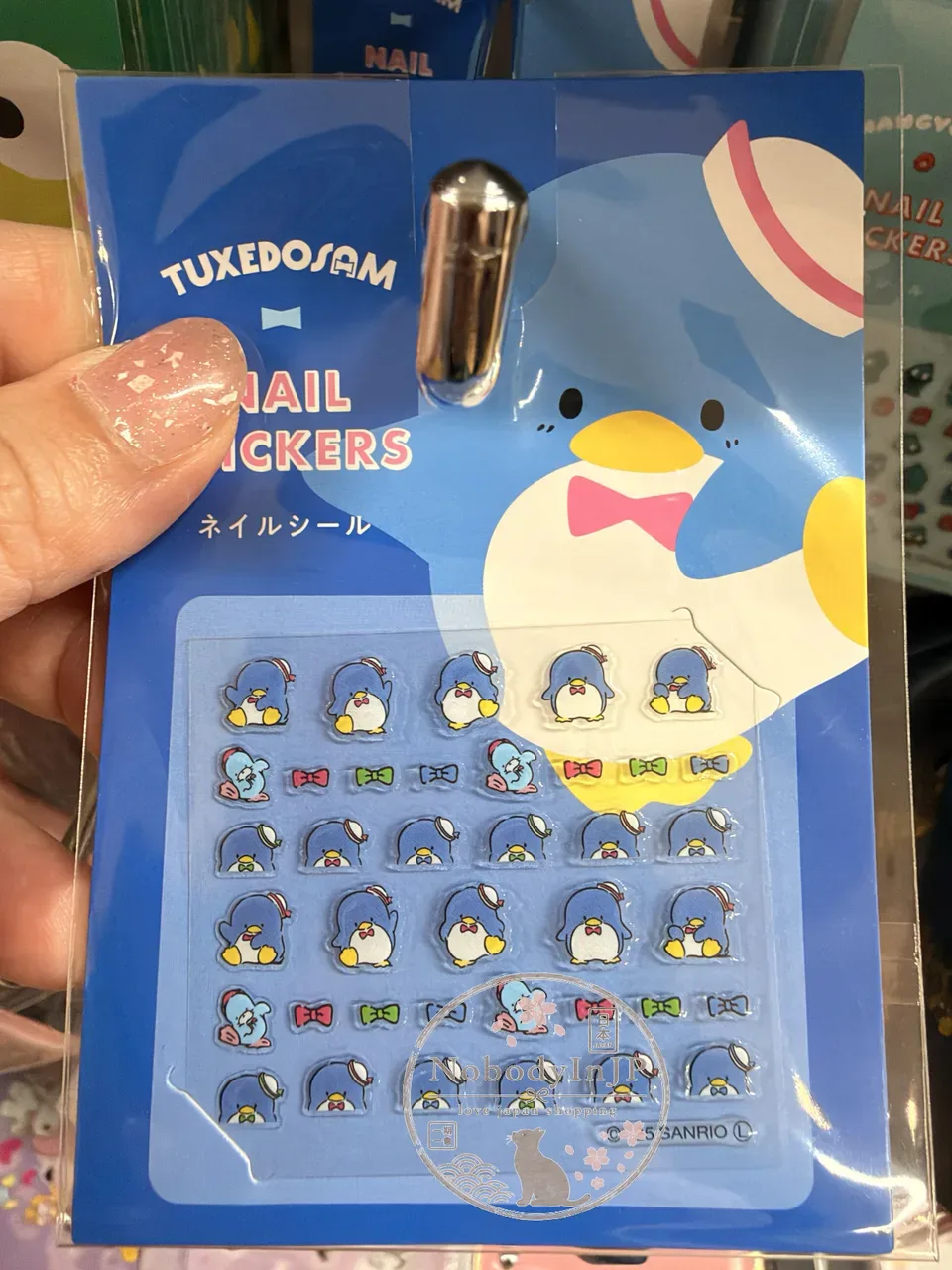 DAISO x Sanrio聯名指甲貼
