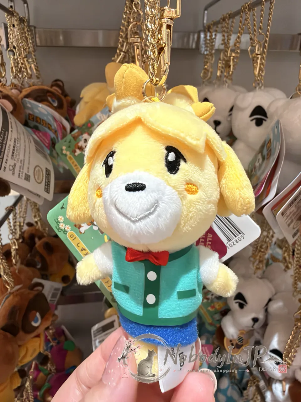 動物森友會ALL STAR COLLECTION絨毛吊飾