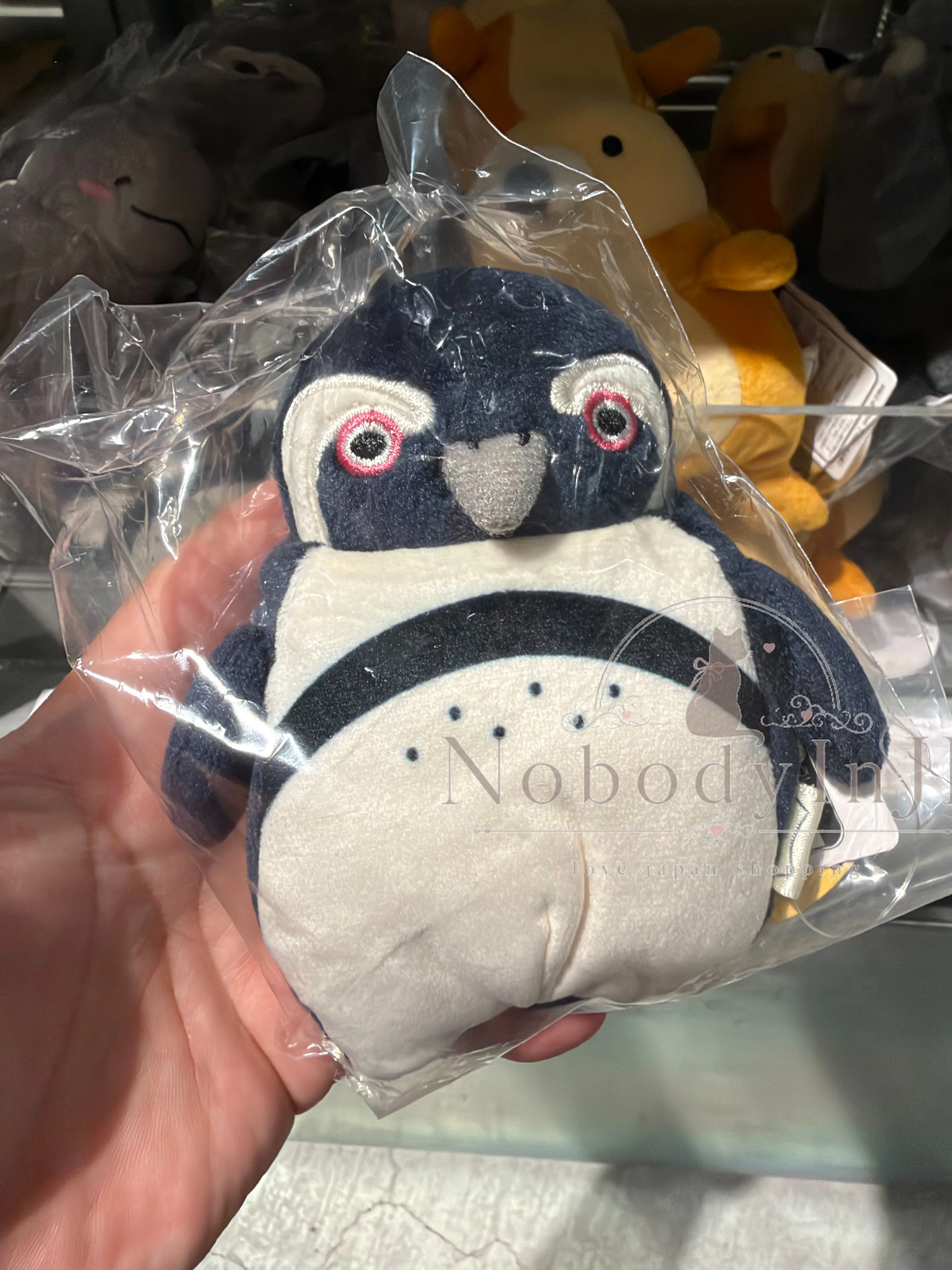 旅する水族館限定展麻糬絨毛吊飾