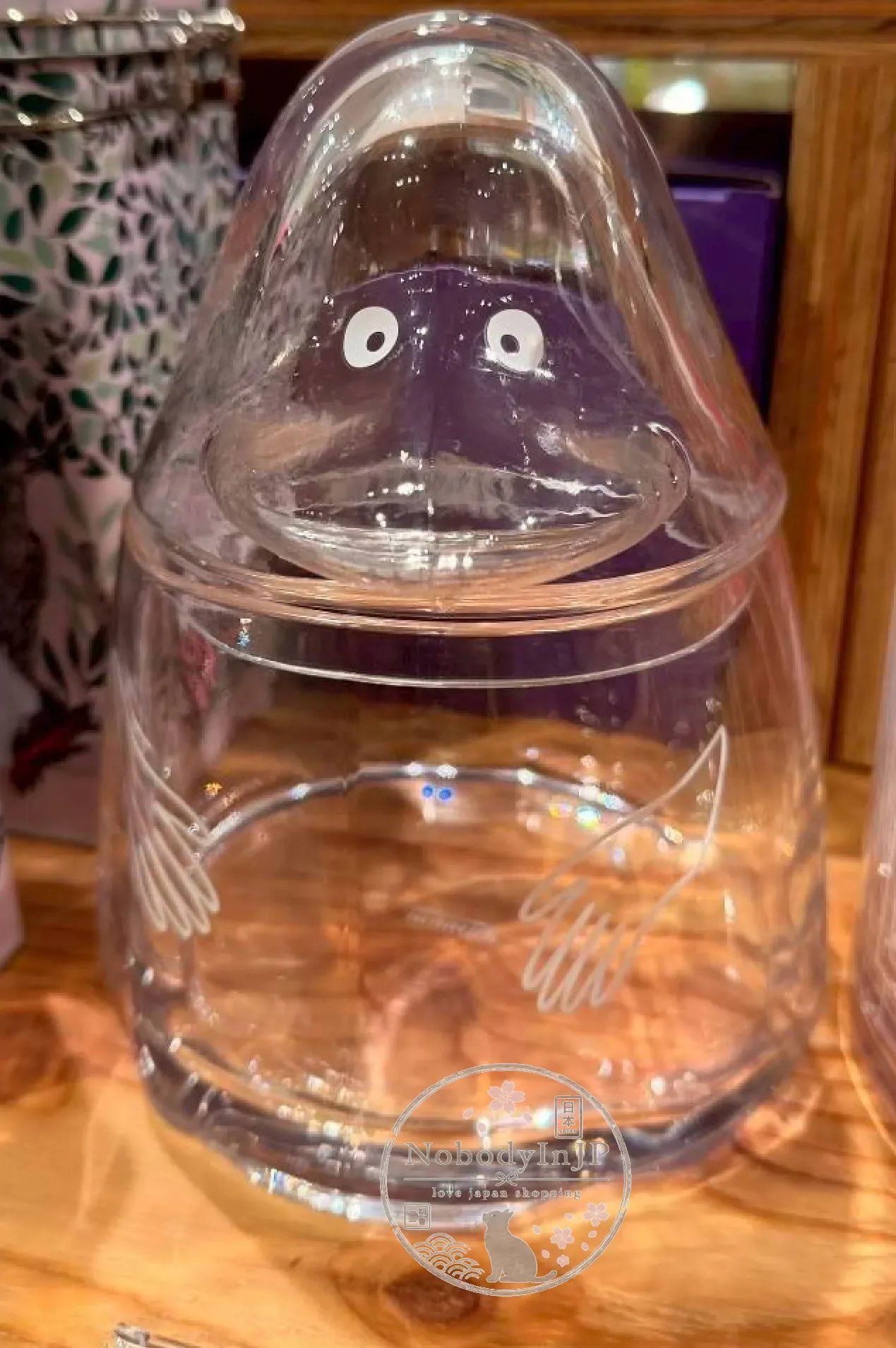 Moomin嚕噜米玻璃造型罐