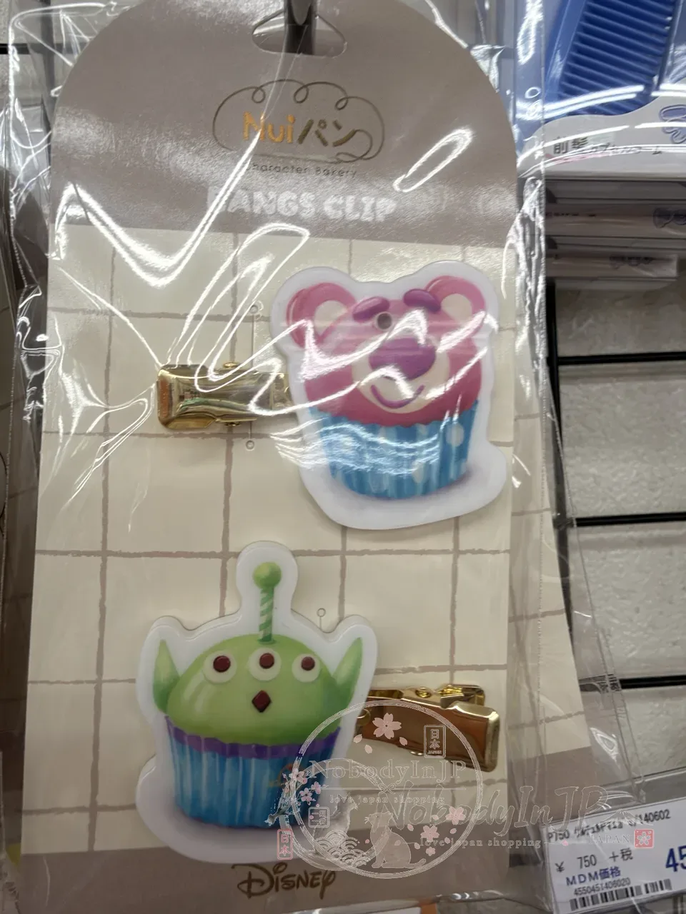 迪士尼通販烘焙系列2入髮夾 特價