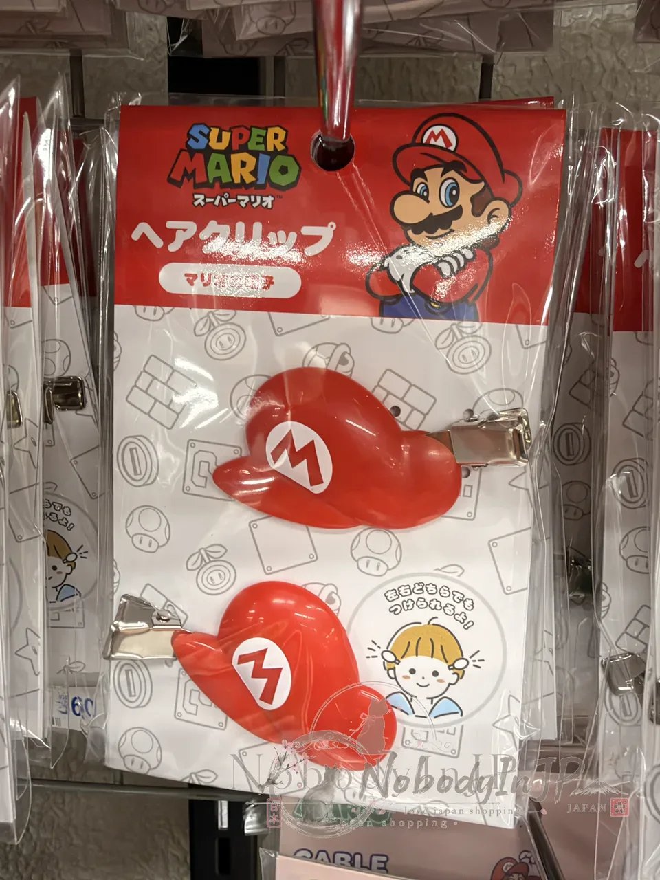 任天堂瑪利歐2入瀏海夾組 特價