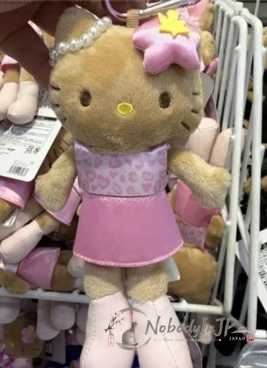 Sanrio長腿Kitty絨毛吊飾