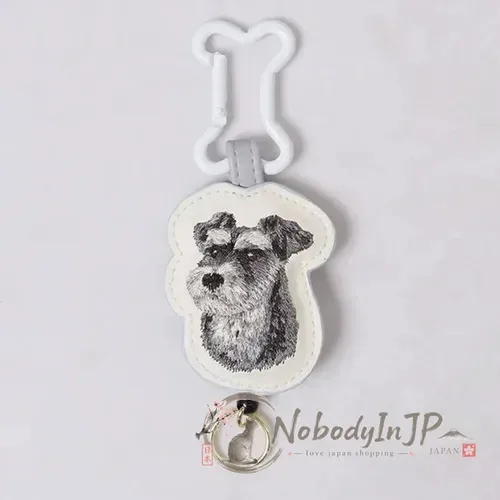 FLOWERING犬系刺繡伸縮繩吊飾 特價