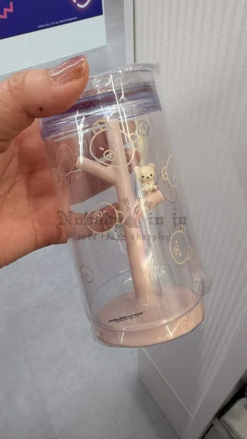San-X 懶熊漱口杯+瀝乾架組