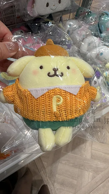 munyugurumi x Sanrio聯名編織毛衣絨毛吊飾