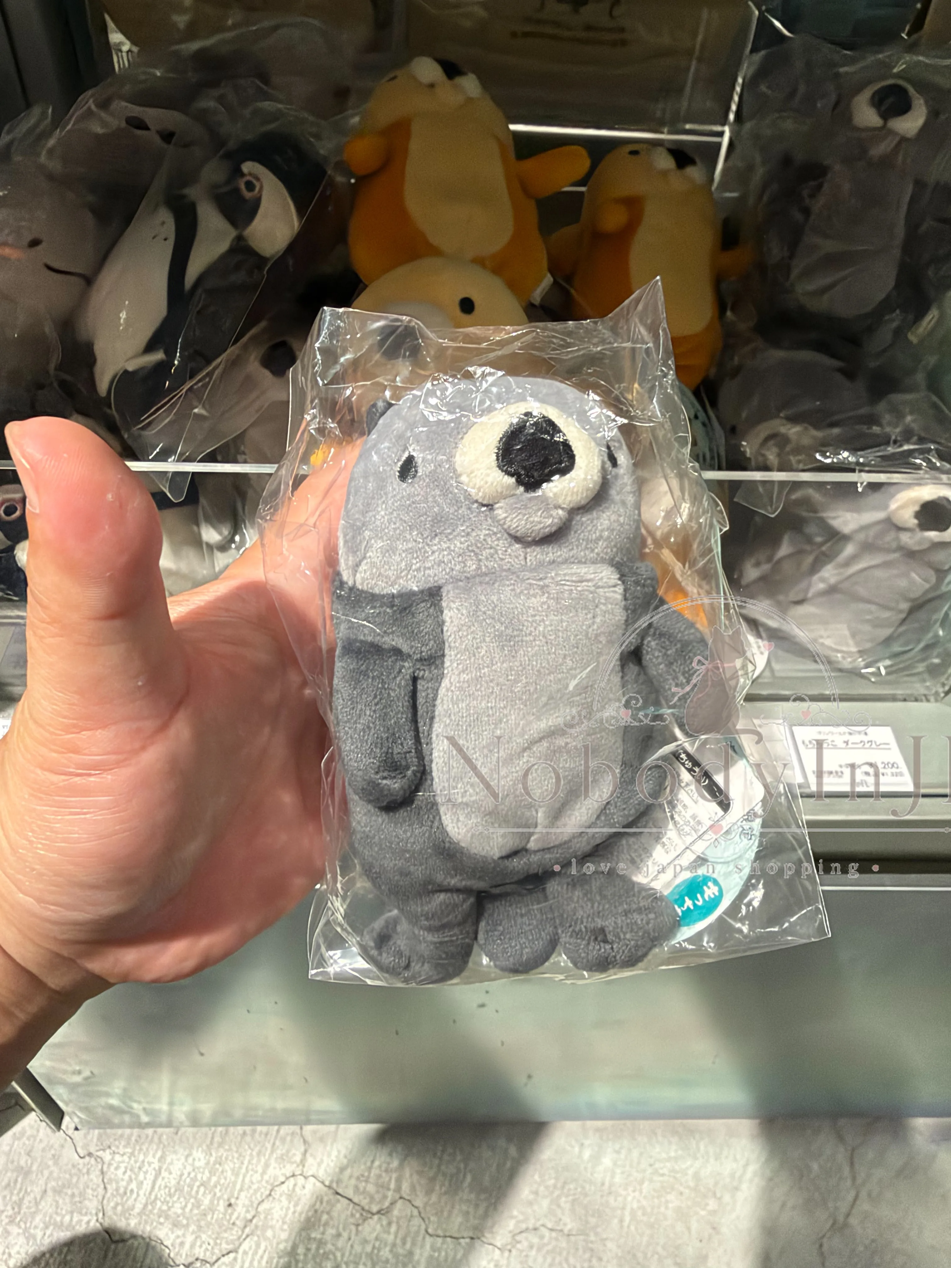 旅する水族館限定展麻糬絨毛吊飾