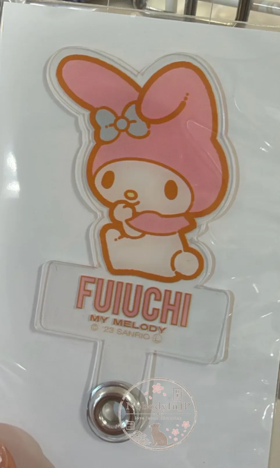 Sanrio伊勢丹期間限定展FUIUCHI手機夾片