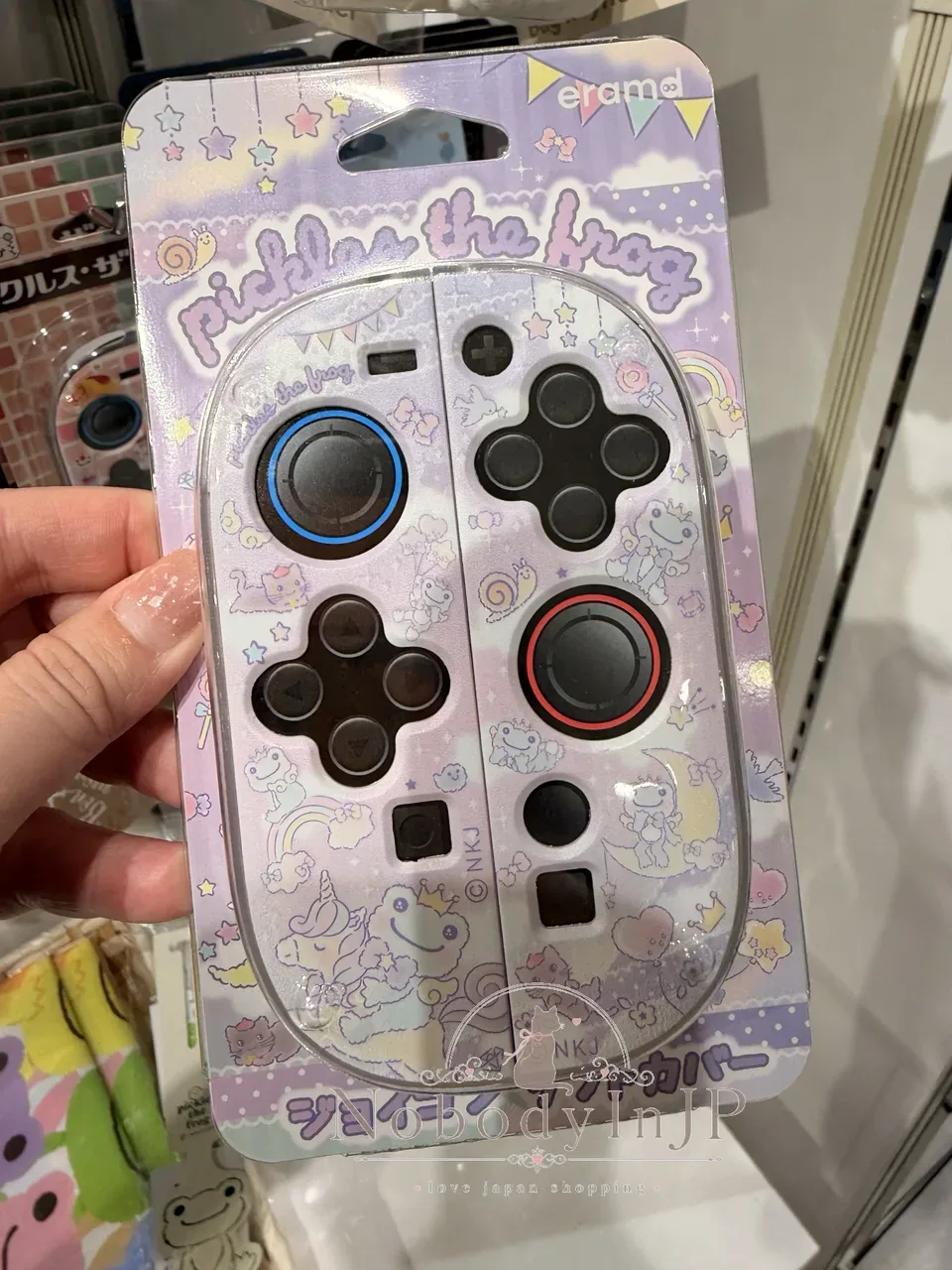 萌蛙匹克青蛙Nintendo Switch 2 Joy- Con手把用TPU軟質保護套