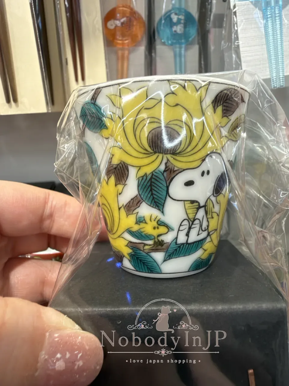 PEANUTS史努比九谷燒陶瓷迷你酒杯