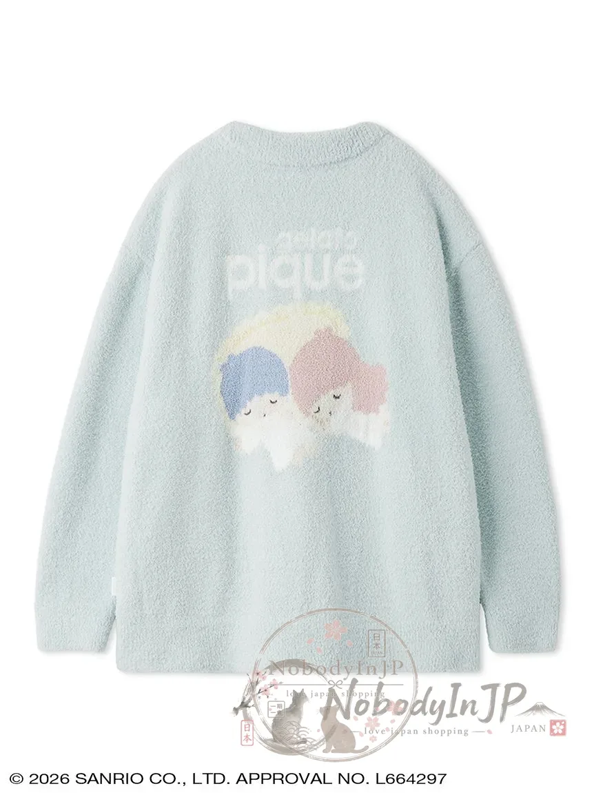 Sanrio houses x gelato pique 聯名棉花糖長袖排扣外套