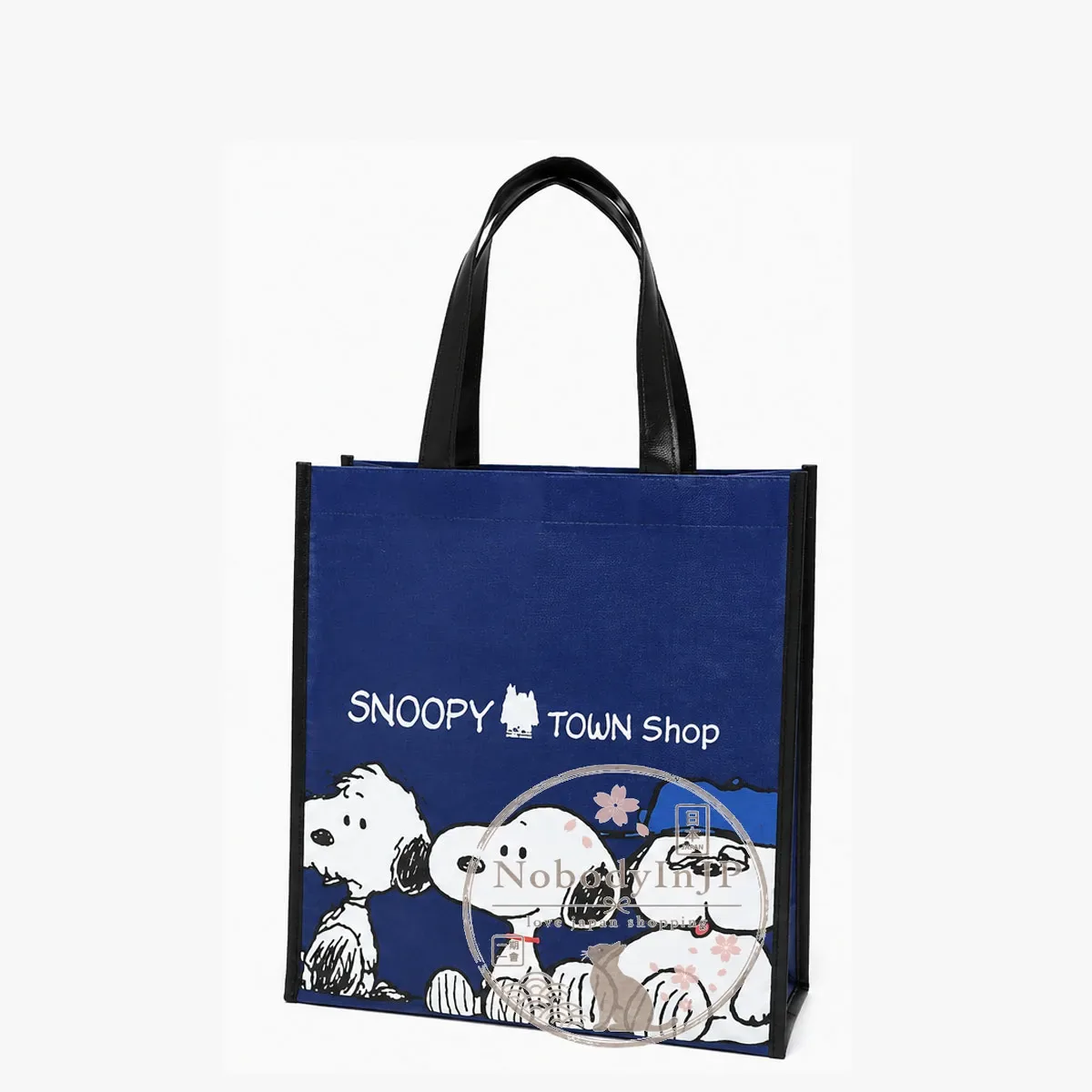 銀座三越SNOOPY期間限定展小鎮系列環保購物袋