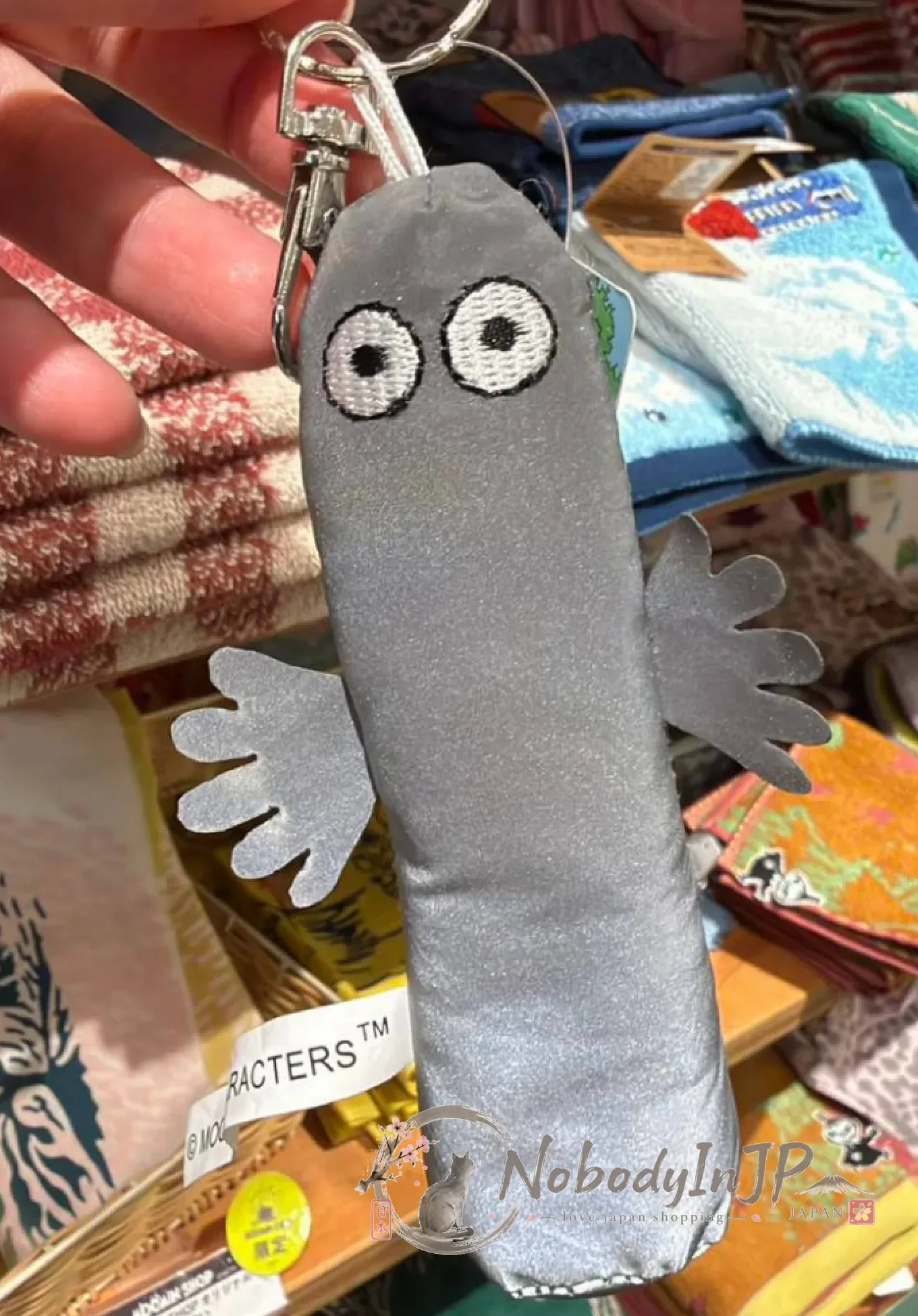 Moomin嚕嚕米反光刺繡吊飾