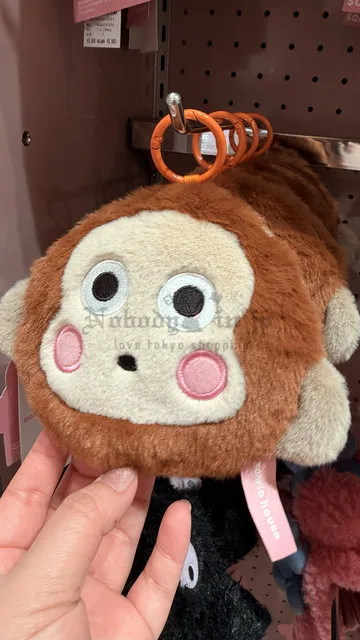 Sanrio house大頭絨毛登山扣掛包