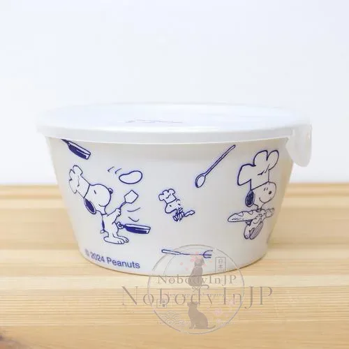 PEANUTS史努比日本製陶瓷保存餐盒 特價